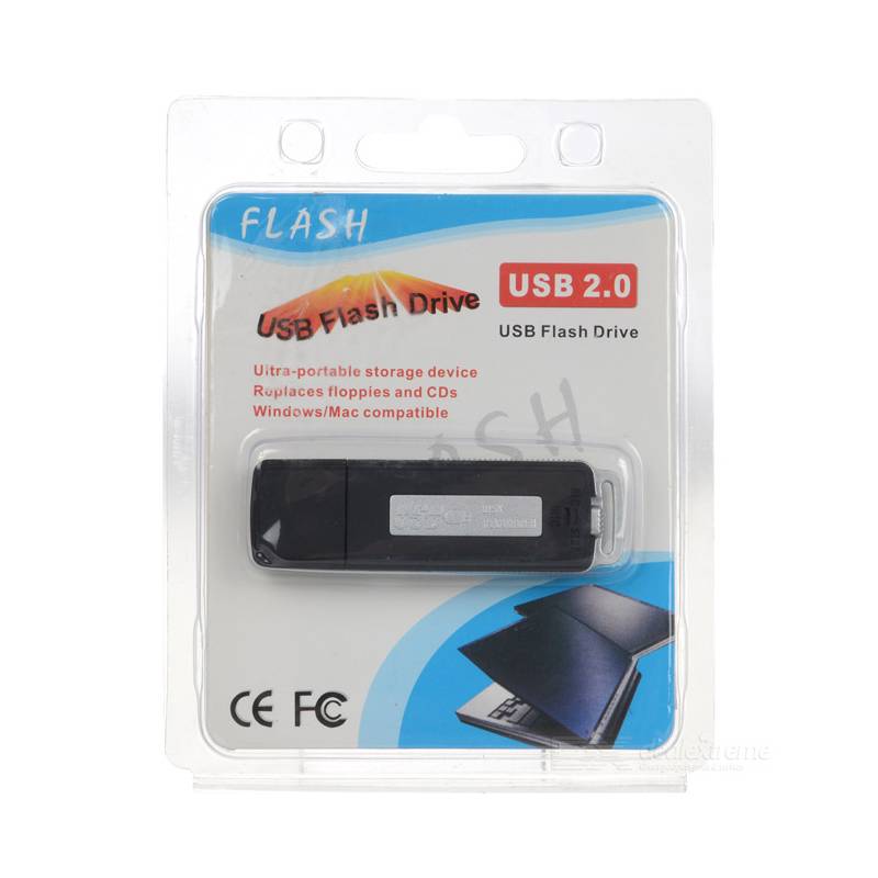 Memoria USB Espia - Grabadora De Voz - Bateria para 10 horas Grabando OEM