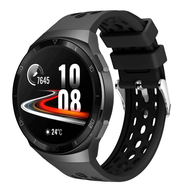 Correa Silicona Sport para HUAWEI WATCH GT2 E - VNegro GENERICO