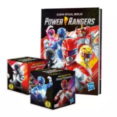 EDITORIAL BERLIN - Power Rangers, 1 Álbum Tapa Dura + 2 Cajitas (100 Sobres)