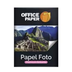 OFFICE PAPER - Papel Fotográfico Office Paper Premium Brillante 270g por 20 Hojas A4