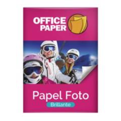 OFFICE PAPER - Papel Fotográfico Brillante 180g por 100 Hojas A4