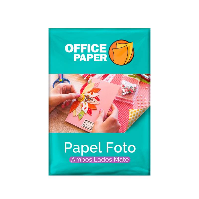 OFFICE PAPER - Papel Ambos Lados Mate Office Paper 140g por 20 Hojas A4