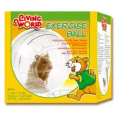 GENERICO - Bola esfera de ejercicio para hamster con parantes de 17cm