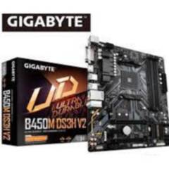 GIGABYTE - Placa Madre Motherboard Gigabyte AMD B450M DS3H v2