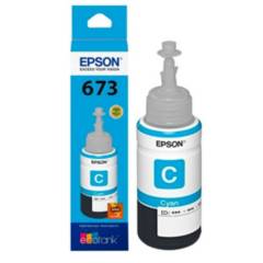 Tinta Epson T673 70ml L800 L805 L1800 Color Cyan