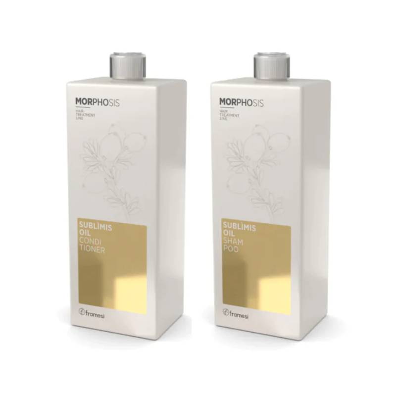 FRAMESI - Framesi Morphosis - Duo Sublimis Oil Shampoo 1 L + Acondicionador 1 L