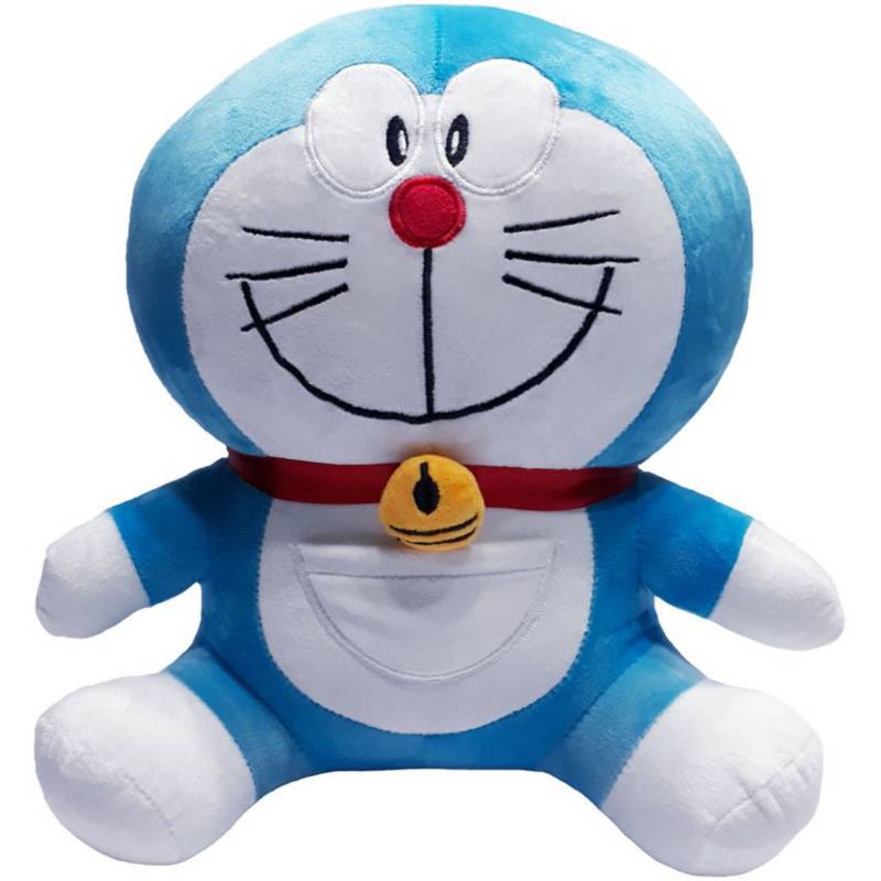 Peluche de Doraemon de dibujos animados japoneses de 35cm, bonito Animal  gato, muñeco suave, regalo de cumpleaños para niños zhangmengya LED