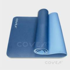 COVER - Mat de Yoga Colchoneta Color Azul COVER