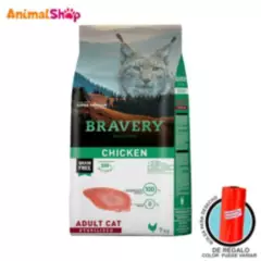 BRAVERY - Comida De Gato Adulto Esterilizado Bravery Pollo 7 Kg