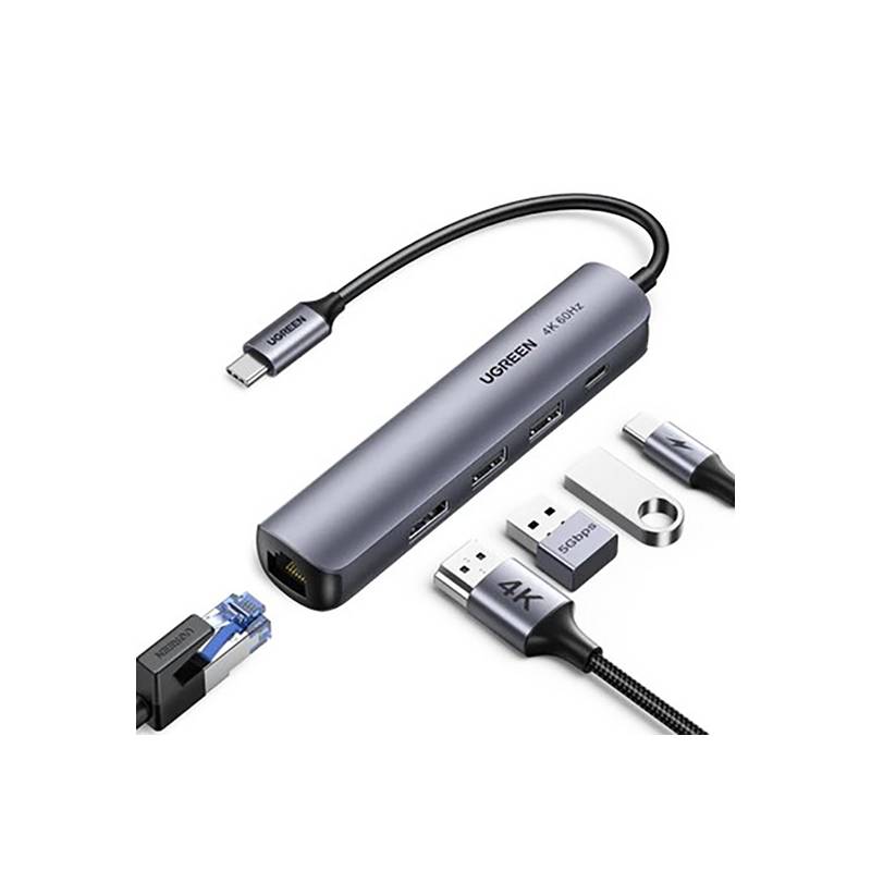 Adaptador USB-C 5 en 1