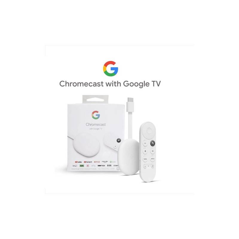 GOOGLE - Google Chromecast 4ta Generación - Blanco