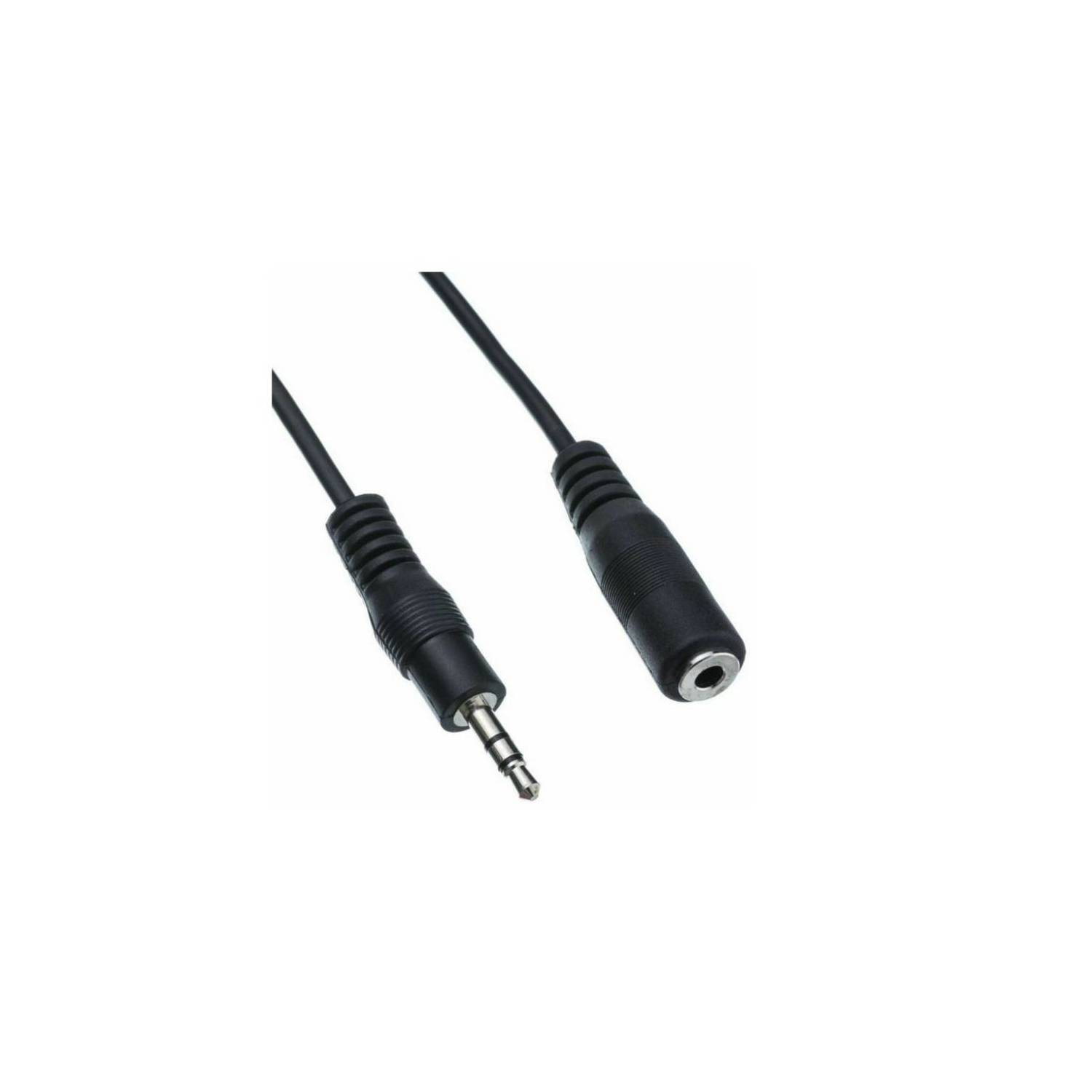 Actecom Cable Audio Stereo Mini Jack A Minijack 3.5 M/m 1m Aprox