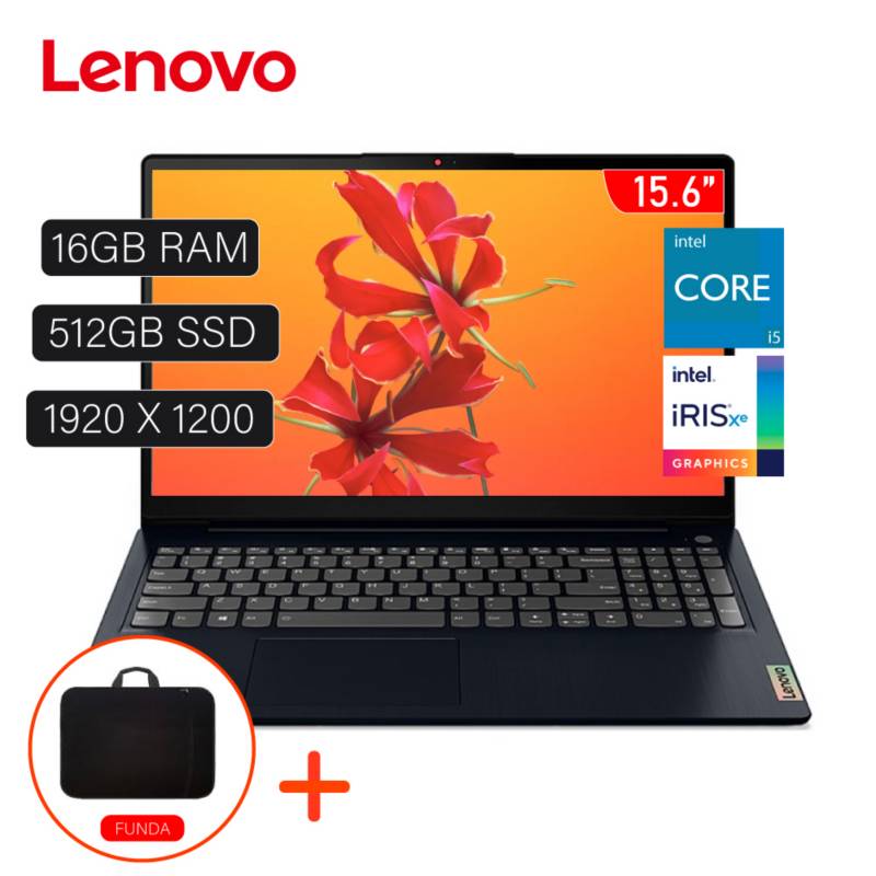 Notebook Lenovo Ideapad 3 15itl6 156 Fhd Tn Core I5 1155g7 2545ghz 12gb Ddr4 3200mhz 