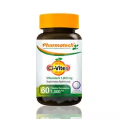 PHARMATECH - Vamina C 1000Mcg Pharmatech 60 Tabletas