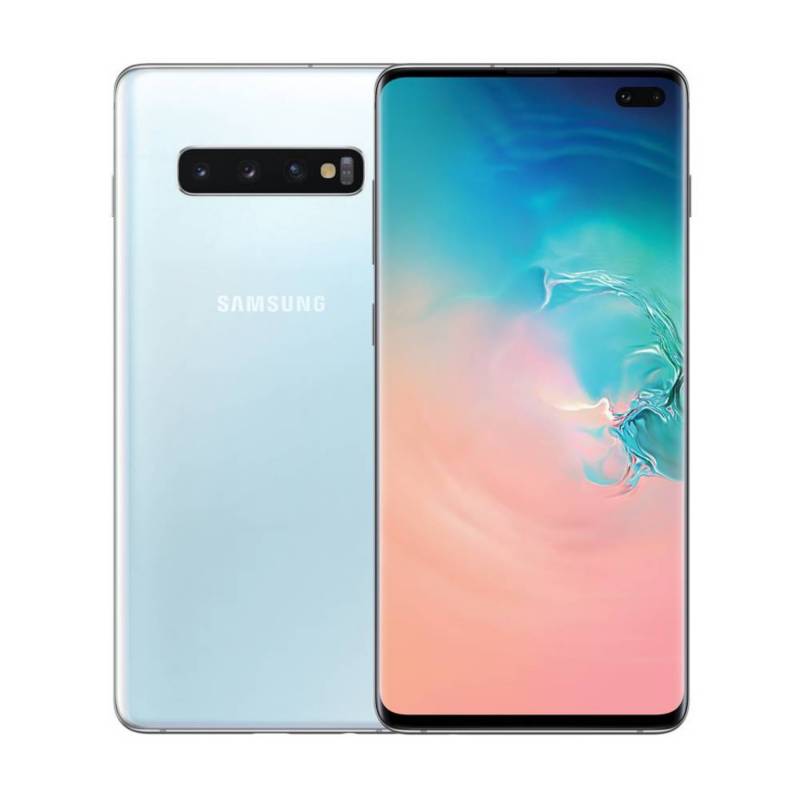 SAMSUNG - Samsung Galaxy S10 Plus 128GB Single SIM SM-G975U - Blanco