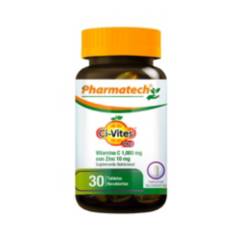 Vamina C 1000Mcg / Zinc 10Mg Pharmatech 30 Tabletas