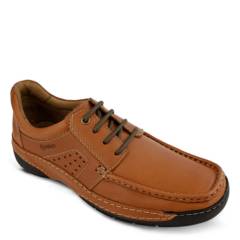 HAWERL - Zapato Confort Casual Hombre H516 Cobre