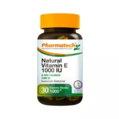 PHARMATECH - Vitamina E 1000 Ui Pharmatech 30 Caps Blandas