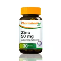 PHARMATECH - Zimc 50Mg Pharmatech 30 Tabletas