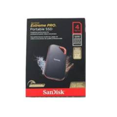 SANDISK - DISCO SSD EXTERNO Sandisk E81 4tb PORTABLE 2000Mbs Sandisk Extreme PRO