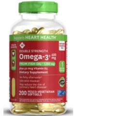 Omega 3 600 mg , 200 capsulas - Members Mark