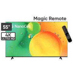 Televisor LG 55 NanoCell Ultra HD 4K Smart tv ThinQ AI 55NANO75SQA.