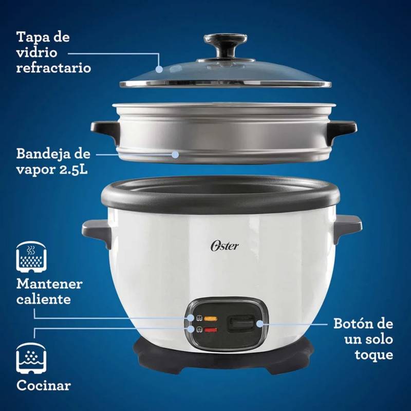 Olla Arrocera Oster Multiusos 2.2L CKSTRC5730R