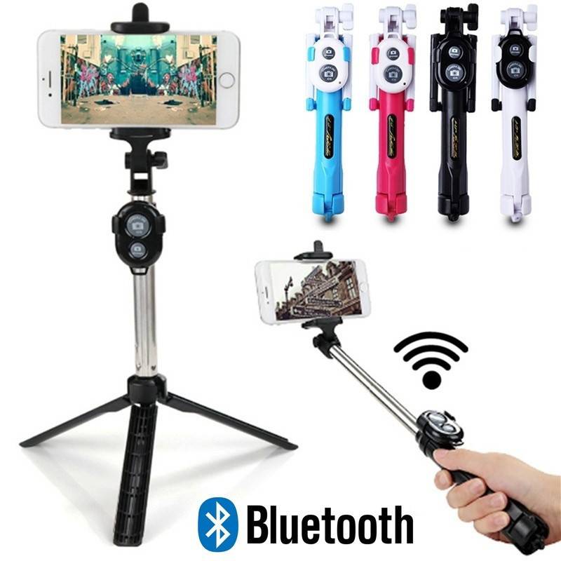 Selfie Stick Trípode Monopod Control Bluetooth Celular GENERICO