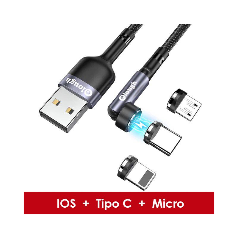 Baseus Cable USB Tipo-C Carga Rápida 3.0 5V/3A 1m Negro