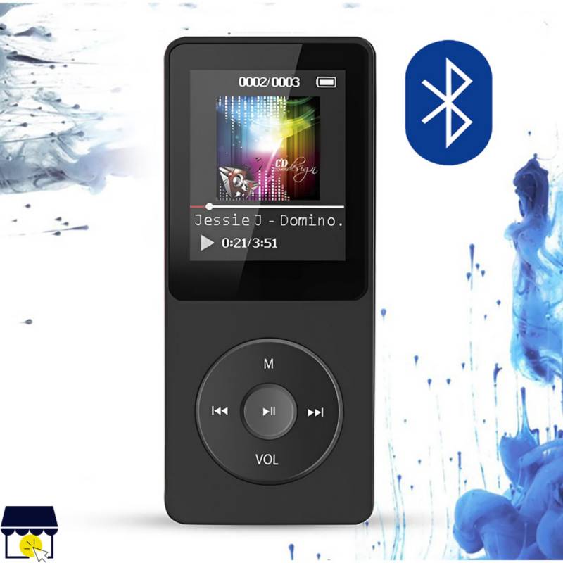 Reproductor MP3 - Reproductor MP3 MP4 Bluetooth Walkman Hi-Fi con