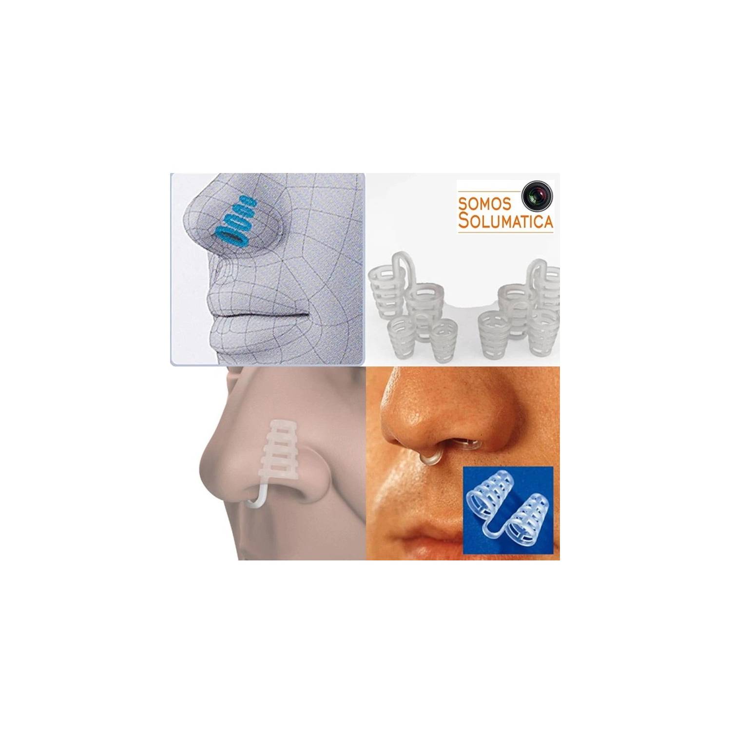 Dilatador Nasal - Anti Ronquido Respira Mejor - Set X4 Unidades