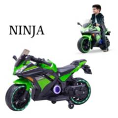 GENERICO - Moto a Batería Grande Ninja para Niños