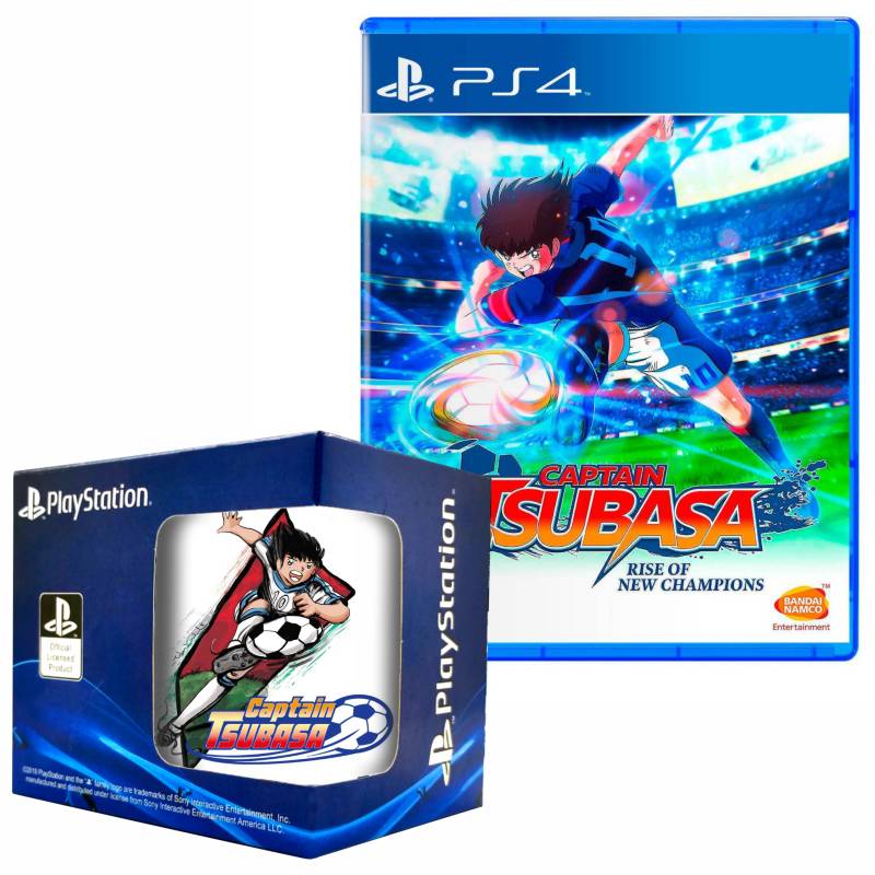 SONY - Captain Tsubasa Rise of New Champions Playstation 4 y taza
