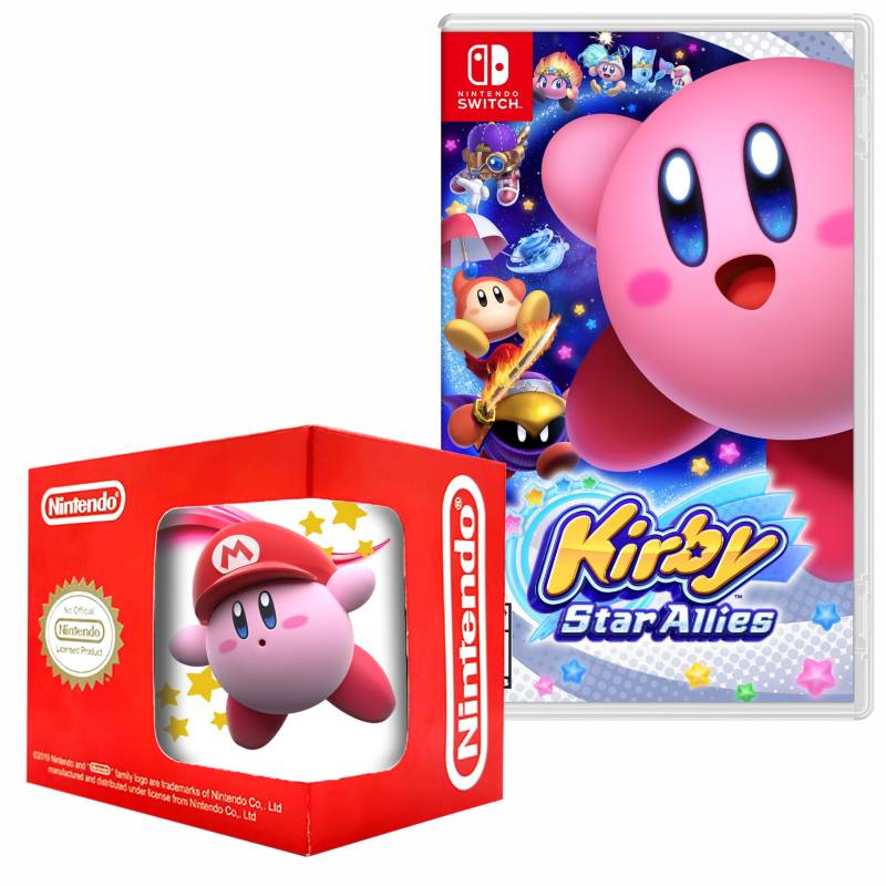 NINTENDO - Kirby star allies nintendo switch y taza