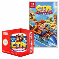 Crash team racing Nitro Fueled Nintendo Switch y taza
