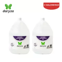 DARYZA - Alcohol isopropílico 53° galón DARYZA. Pack 2 galoneras