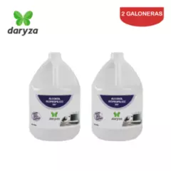 DARYZA - Alcohol isopropílico 99° galón DARYZA. Pack 2 galoneras