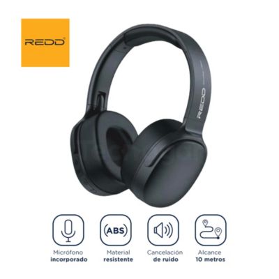 Audífonos con Cancelación de Ruido Bluetooth Inalámbricos MS-B2 Negro