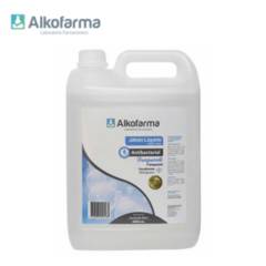 Jabón líquido antibacterial galón 4 litros neutro ALKOFARMA