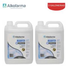 Jabón líquido antibact. 4 L neutro ALKOFARMA. Pack 2 galones