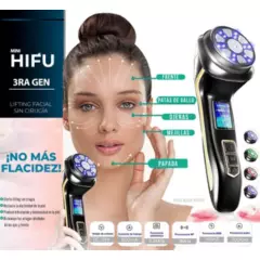 GENERICO - Mini Hifu 3DA GENERICACION 3 En 1 Rf Ultrasonido Fototerapia + ECOGEL