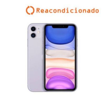 Celular Reacondicionado Iphone 11 128Gb Morado Apple