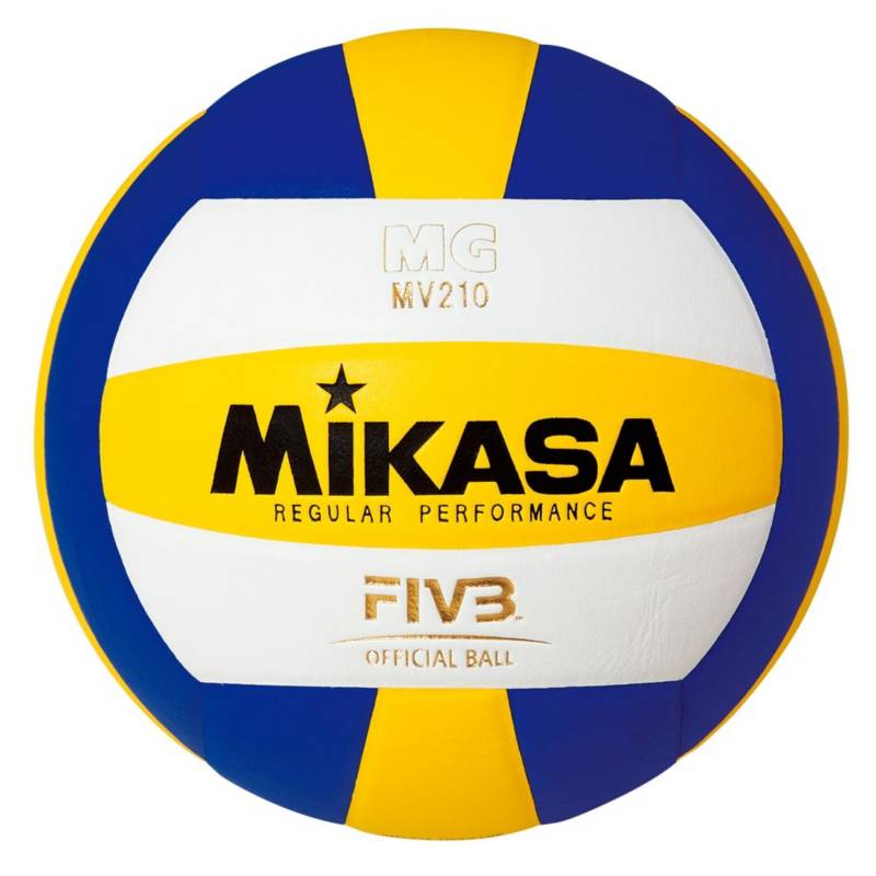 PELOTA DE VOLEY MIKASA MV210 FIVB CUERO TALLA #5 