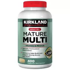 KIRKLAND - Multivitaminico Mature Multi Adultos 50+ Kirkland x 400 Tabletas