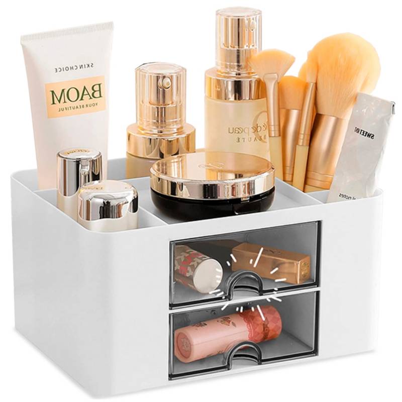 Organizador Protector de Maquillaje Cosméticos Porta Brochas Giratorio RS  G67