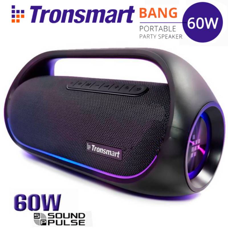 Parlante Tronsmart Bang Max Bluetooth 130W IPX6 24Hrs- Negro TRONSMART