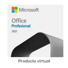 MICROSOFT - Licencia Permanente Microsoft Office 2021 Profesional Plus