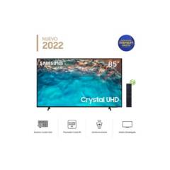 Televisor Samsung Crystal Led 85" UHD 4K Smart Tv 85BU8000GXP