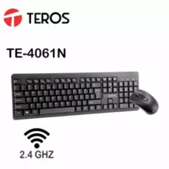 TEROS - COMBO Teclado  Mouse inalámbrico TEROS TE4061N