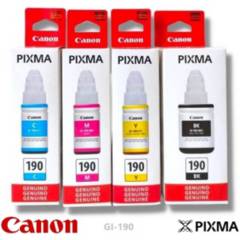 CANON - Tinta Canon GI-190 kit x4 Colores CMYBK